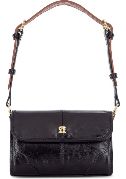 Elysia Bordo Kadın Deri Omuz Çantası