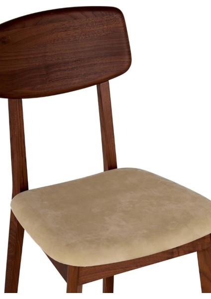 Marcella Walnut Kolsuz Yemek Odası Sandalyesi modelleri