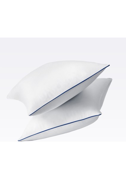 Lacivert Biyeli Beyaz Pamuk Saten Çift Kişilik Nevresim Takımı 200X220 cm indirimleri