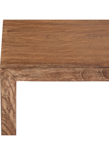 Silviana Natural Ahşap Tik Ağacı Dresuar fırsatları