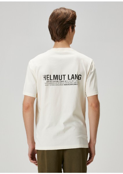 Postcard Beyaz Baskılı T-Shirt fırsatları