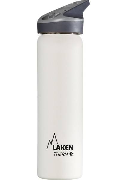 LKTJ7B 18/8 Jannu Beyaz Çelik Termos Şişe 0,75 L