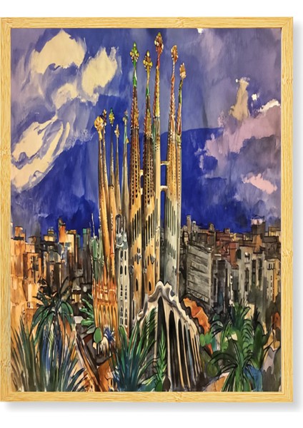 La Sagrada Familia Baskı Tablo