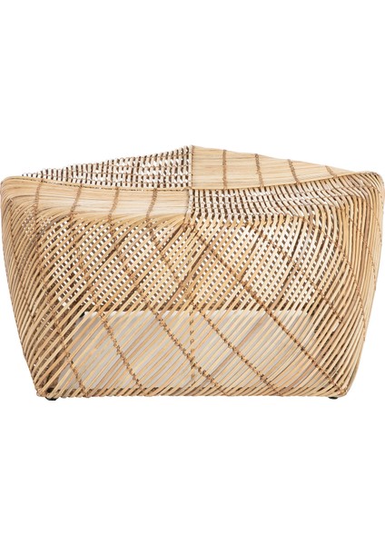 Kite Natural Rattan Bahçe Yan Sehpa fiyatları