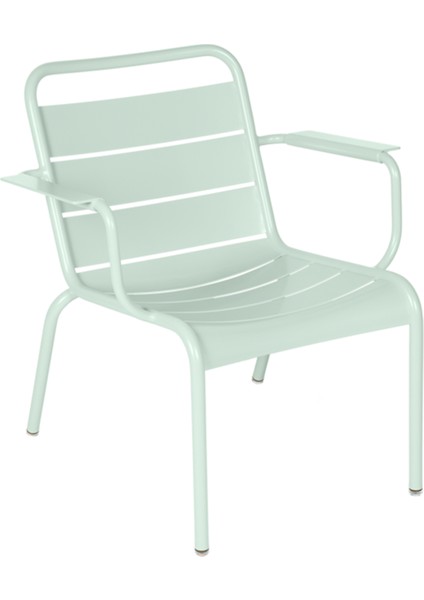 Luxembourg Açık Mavi Metal Bahçe Sandalyesi