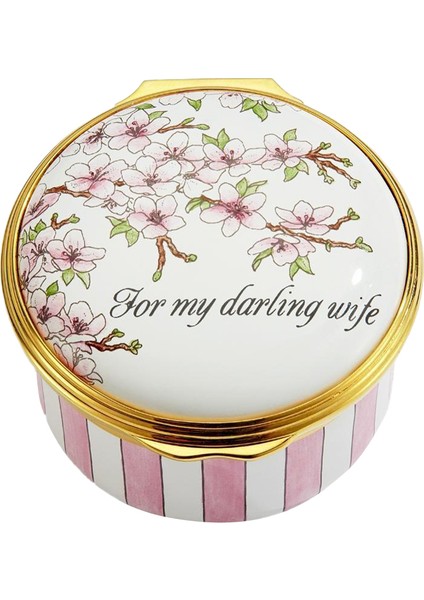 For My Darling Wife Çok Renkli Dekoratif Kutu