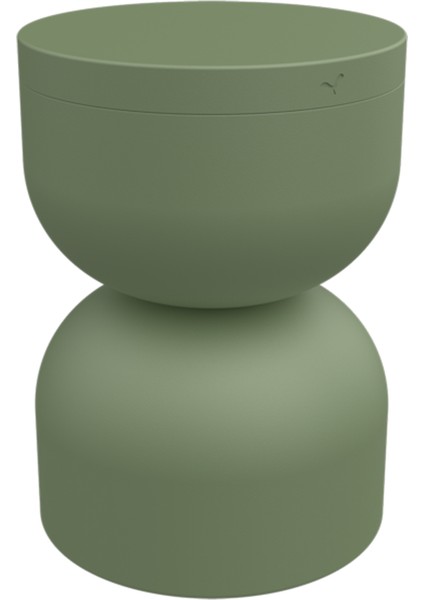 Piapola Yeşil Alüminyum Bahçe Sehpası