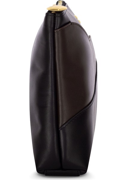 Ivy Siyah Kahve Kadın Deri El Portföyü fiyatları