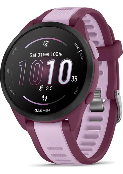 Forerunner 165 Music Berry Leylak Silikon Kayış Akıllı Saat