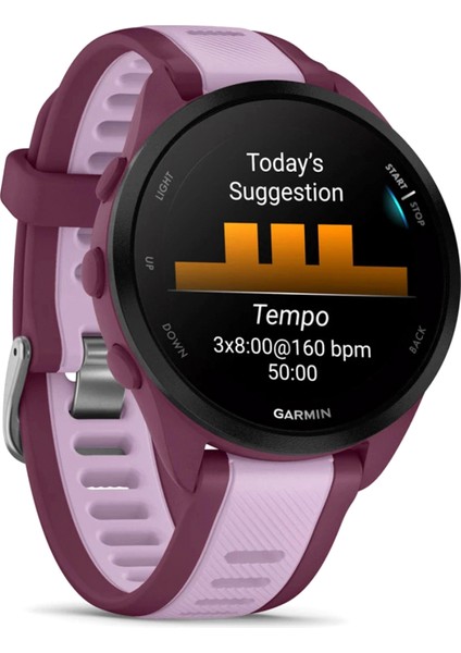 Forerunner 165 Music Berry Leylak Silikon Kayış Akıllı Saat fiyatları