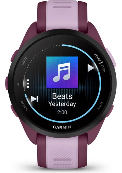 Forerunner 165 Music Berry Leylak Silikon Kayış Akıllı Saat modelleri