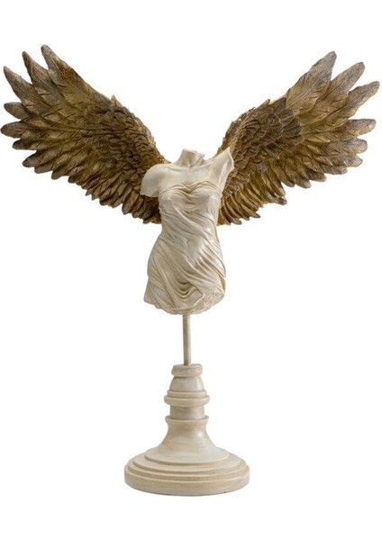 Deco Figurine Guardian Angel Female Heykel 42 cm