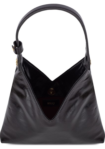 Lyra Siyah Kadın Deri Omuz Çantası fiyatları