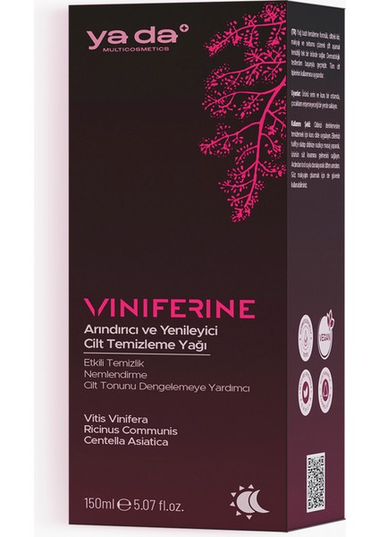 Viniferine Arındırıcı Yenileyici Cilt Temizleme Yağı 150 ml fiyatları