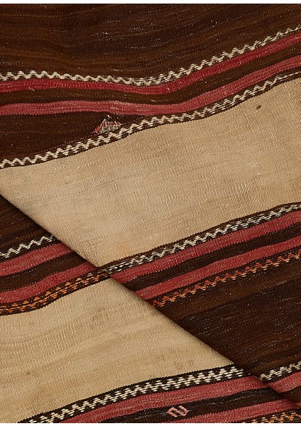 Anadol Bej Kahverengi Yün Tezgah Kilim fiyatları