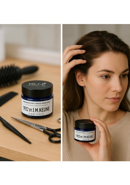 Man 1922 Moldable Clay Güçlü Tutuş Saç Şekillendirici 75 ml modelleri