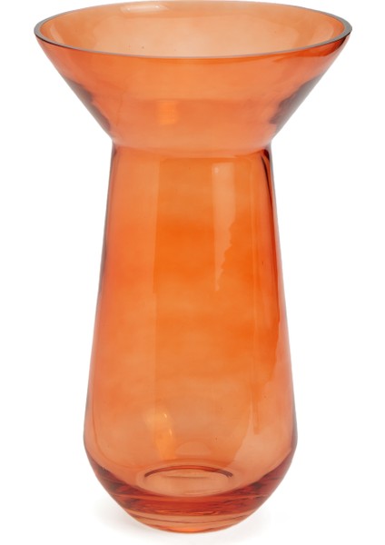 Turuncu Cam Vazo