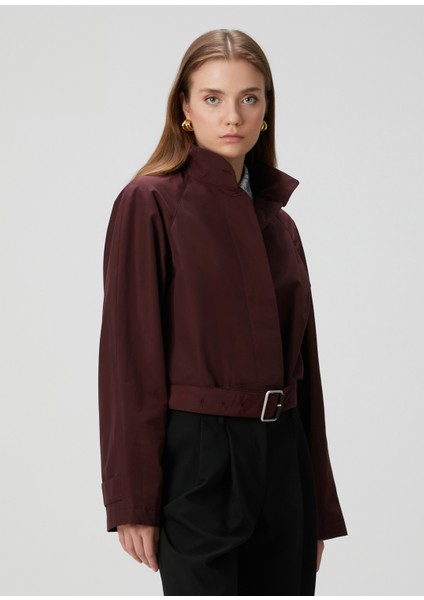 Bordo Ceket modelleri