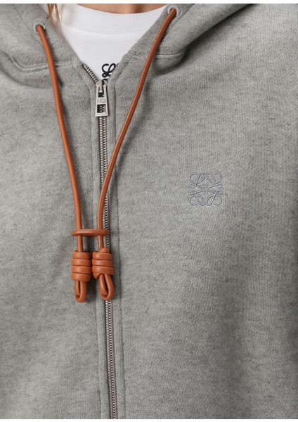 Flamenco Relaxed Fit Gri Kapüşonlu Sweatshirt indirimleri