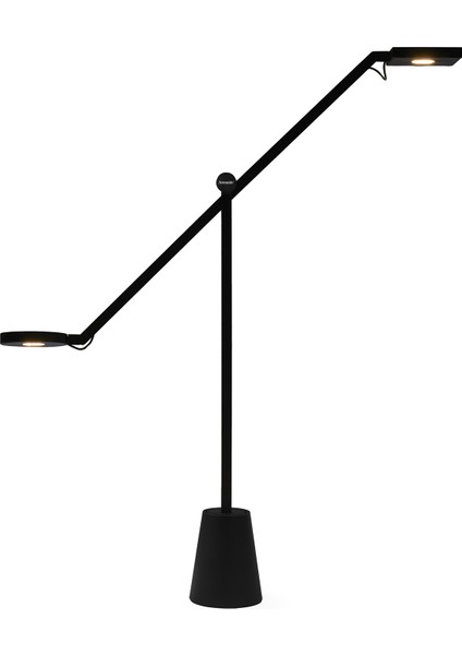 Equilibrist T LED Alüminyum Siyah Masa Lambası
