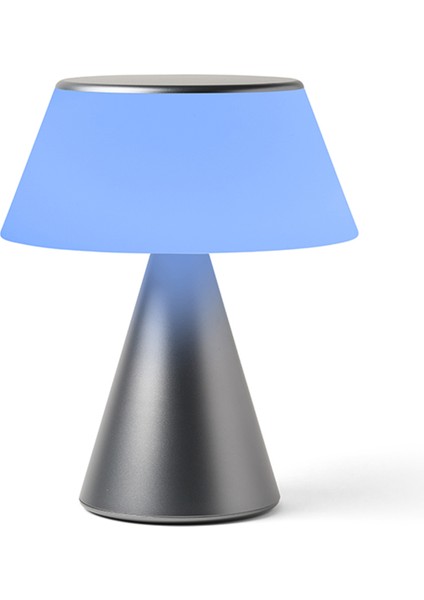 Luma Metalik Gri Büyük Boy LED Masa Lambası fiyatları
