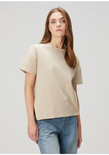 Bej T-Shirt