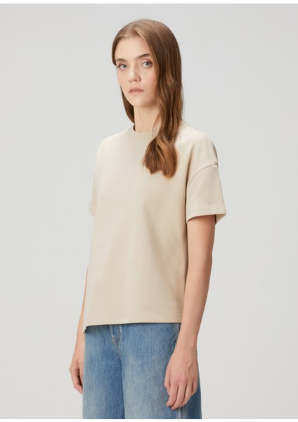 Bej T-Shirt modelleri