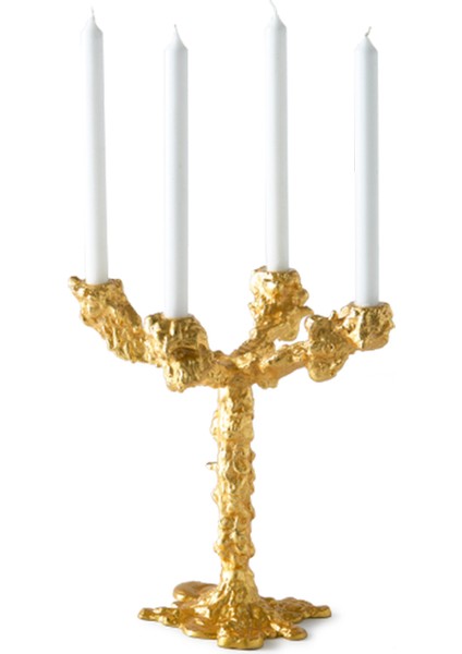 Drip Gold Şamdan modelleri