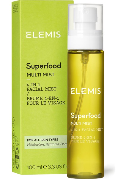 Superfood Multi Mist Nemlendirici & Makyaj Sabitleyici Cilt Serumu 100 ml