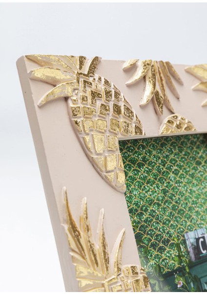 Ananas Desenli Altın Çerçeve modelleri