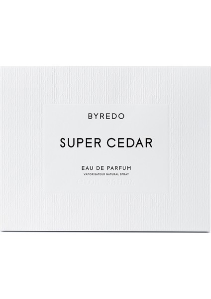 Super Cedar Edp 100 ml Unisex Parfüm modelleri