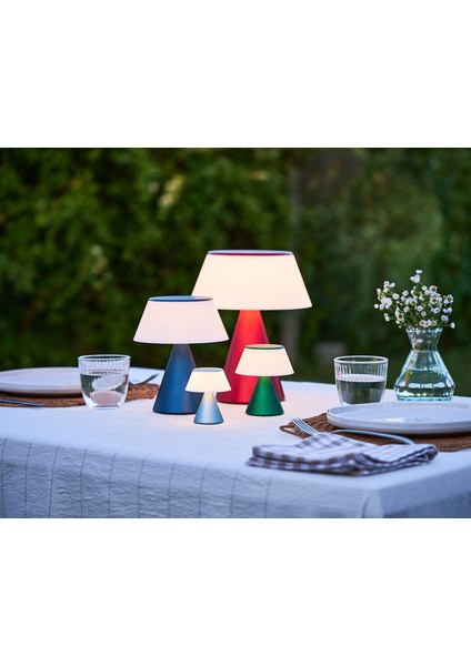 Luma Metalik Gri Büyük Boy LED Masa Lambası indirimleri