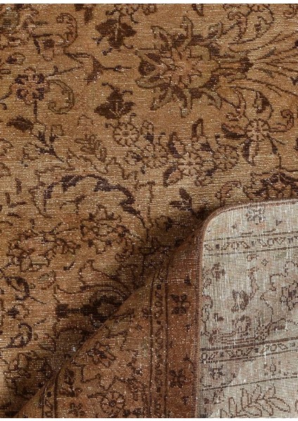 Amberis Vintage Kahverengi El Dokuma Yün Halı 191 x 140 cm fırsatları