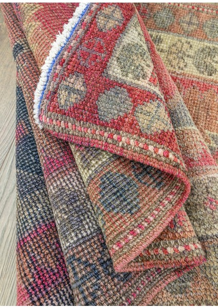 Erak Rustik El Dokuma Yün Herki Yolluk 89X359 cm