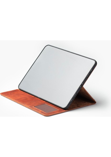 iPad Pro 12.9" Amber Deri Tablet Kılıfı fırsatları