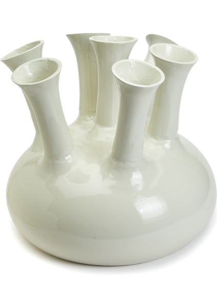 Billy Gri Çelik Vazo