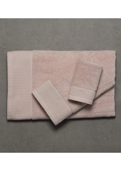 Poppy Açık Pembe Pamuklu Banyo Havlusu 90 x 150 cm fırsatları