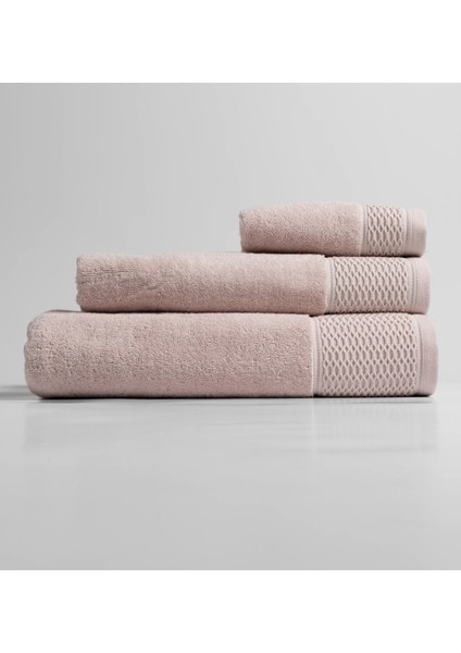 Poppy Açık Pembe Pamuklu Banyo Havlusu 90 x 150 cm indirimleri