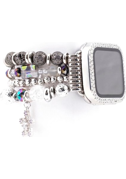 Halley Stretchy 42-49 mm Apple Watch Uyumlu Kadın Akıllı Saat Kordon modelleri