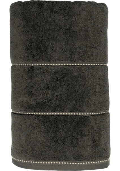 Copper Antrasit Pamuklu Banyo Havlusu 90 x 150 cm