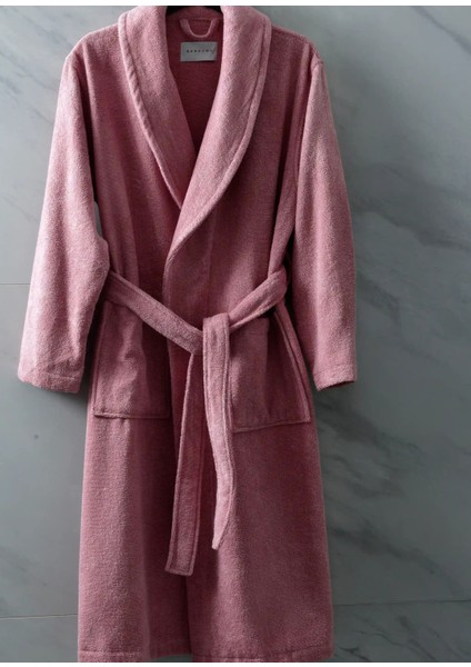 Eclair Gül Kurusu Penye Pamuklu Unisex Bornoz modelleri