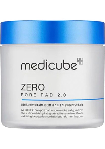 Zero Pore Pad 70LI Siyah ve Beyaz Nokta Karşıtı Gözenek Arındırıcı Asitli Ped 155 gr