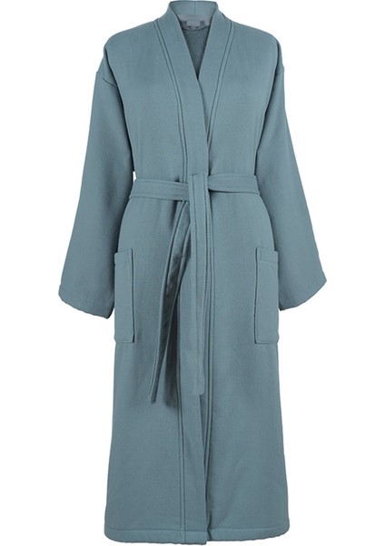 Kali Okyanus Pamuklu Unisex Bornoz