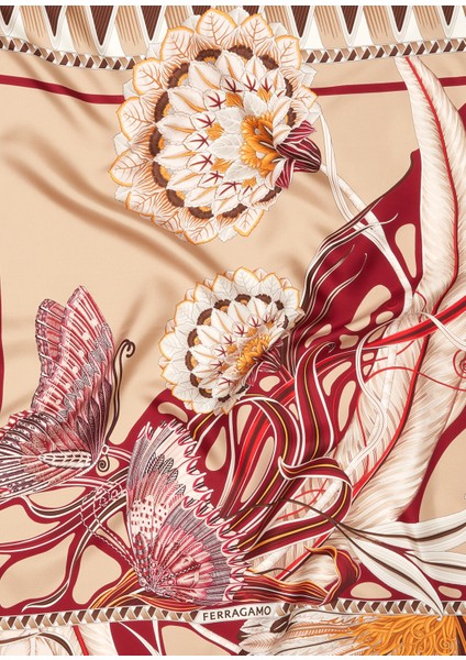 Çok Renkli Kadın Ipek Fular fiyatları