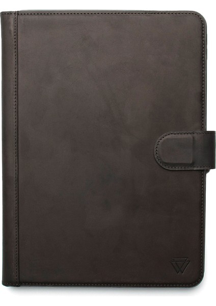 iPad 10.2" Black Deri Tablet Kılıfı