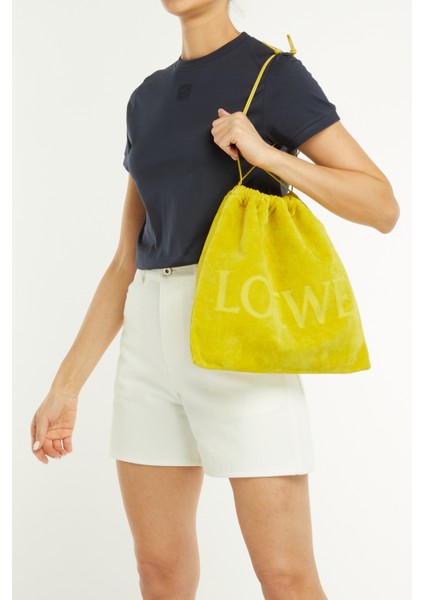 x Paula's Ibiza Sarı Kadın Plaj Çantası fiyatları