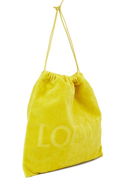 x Paula's Ibiza Sarı Kadın Plaj Çantası modelleri