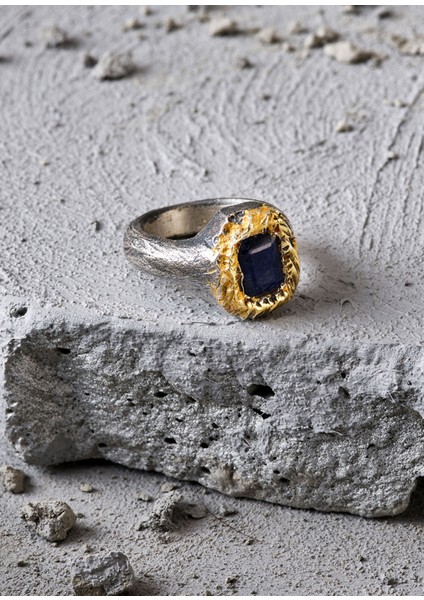 Rashnu 22 Ayar Altın Kaplama 925 Ayar Gümüş Kadın Yüzük modelleri