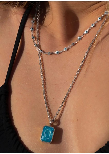 Duality 925 Ayar Gümüş Unisex Kolye modelleri