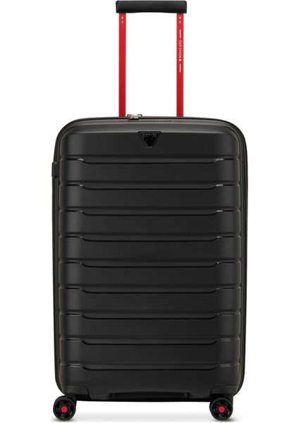 41818281-81 Trolley Medio 4r B-Flying Move Nero Fumo Siyah Bavul 68 cm fiyatları